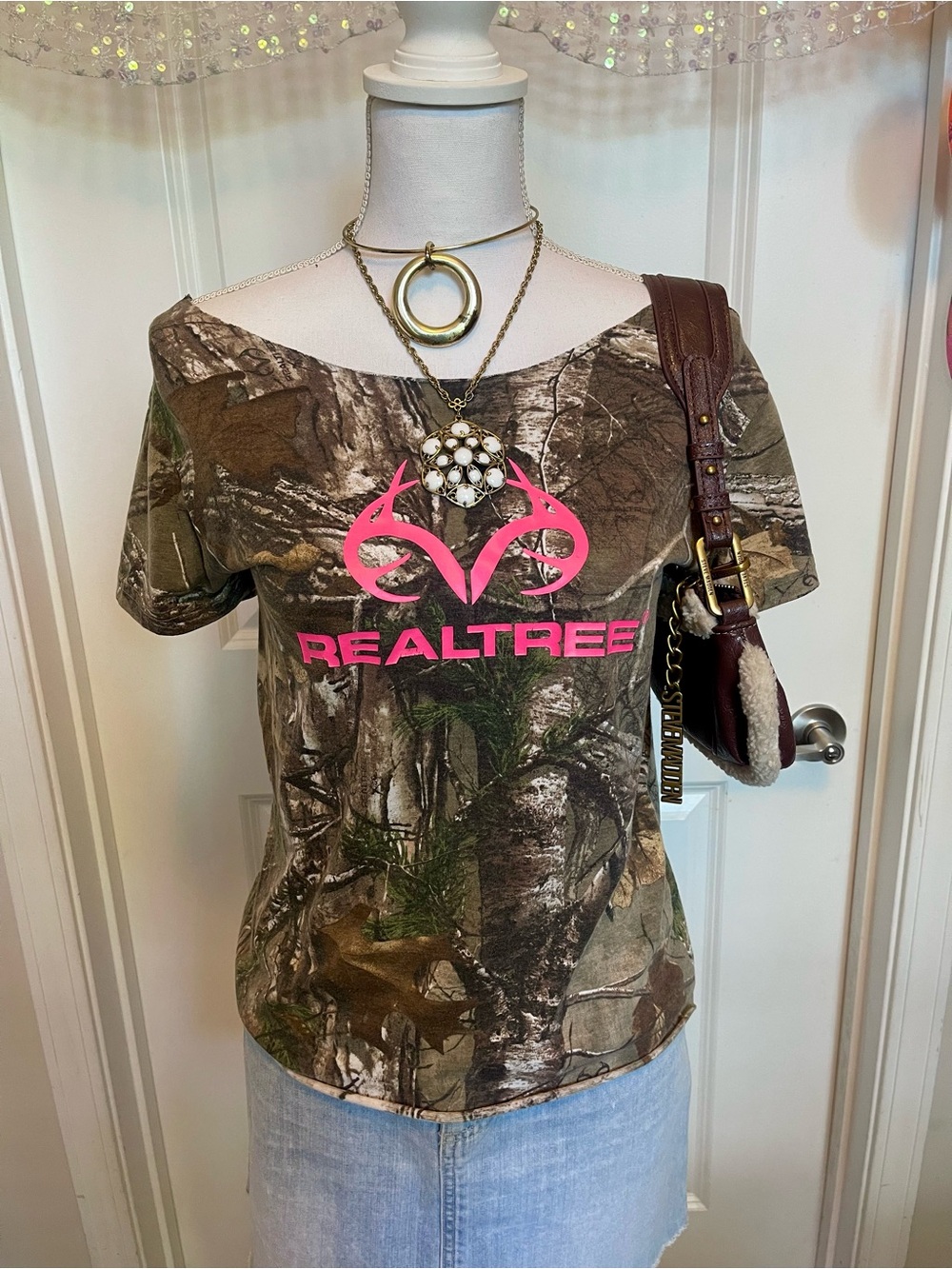 Real Tree : Pink Logo Camo Tee!!
